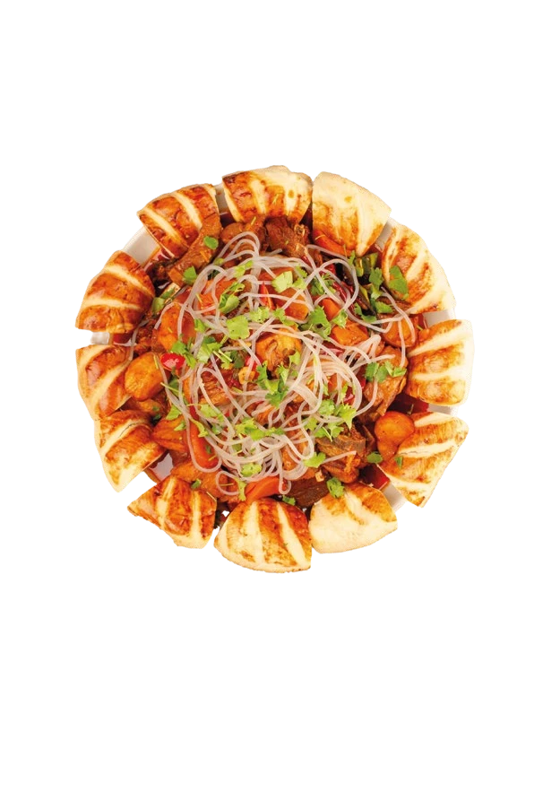 Нан бору с бараниной